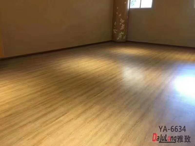 大巨龙木纹pvc卷材地板案例展示