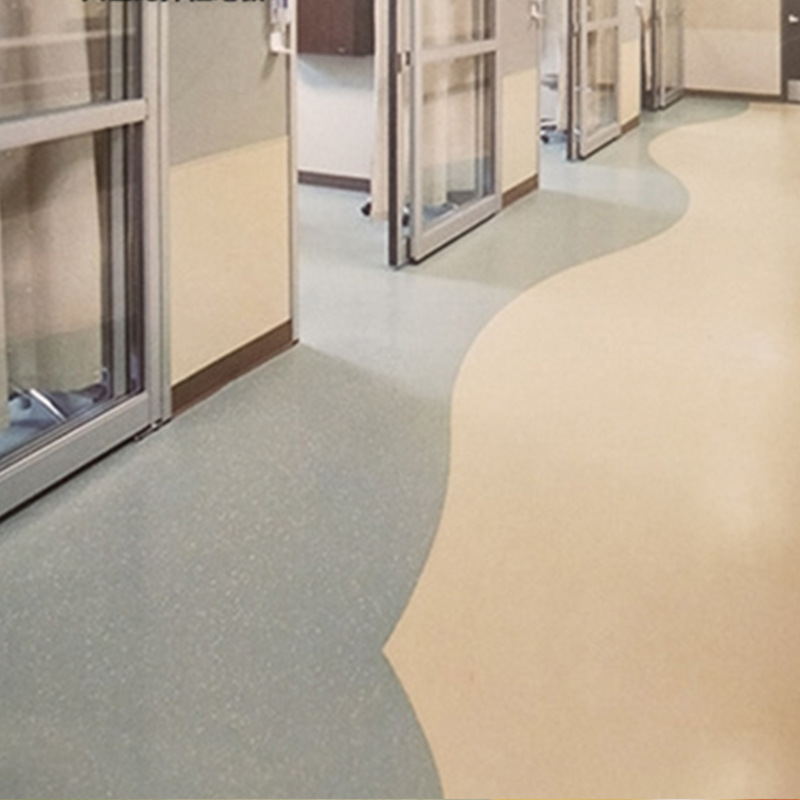大巨龙推介医院使用pvc卷材地板和pvc墙塑