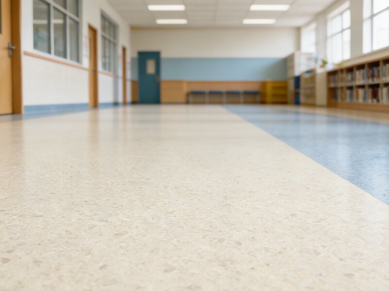 Dajulong Yelia Homogeneous Flooring Color Schemes for Schools