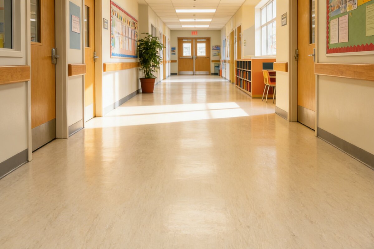 Dajulong Educational Homogeneous Vinyl Flooring