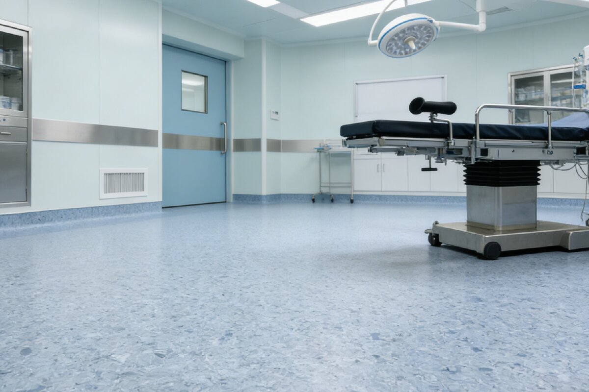 Dajulong Specialized Homogeneous Flooring for Hospital Operating Rooms
