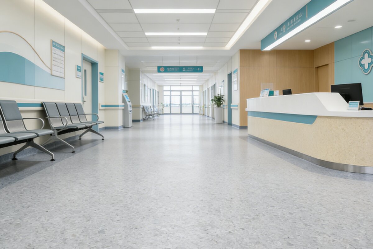 Dajulong Anti-bacterial & Anti-slip Homogeneous Flooring