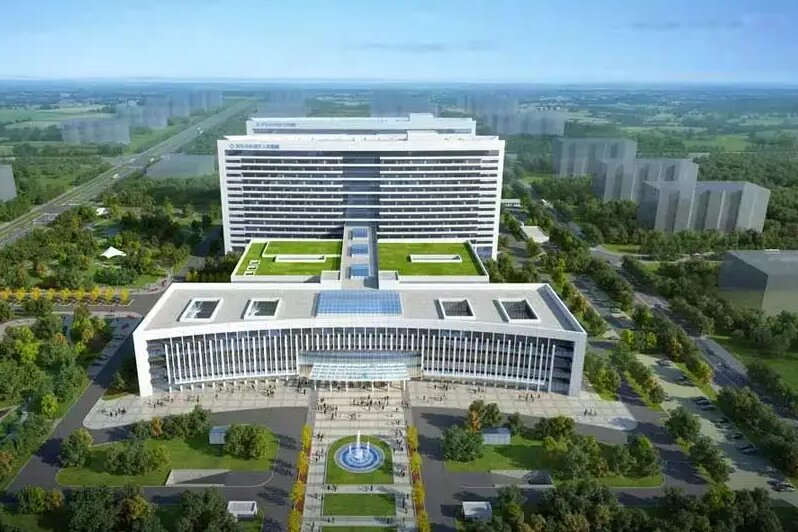 大巨龙 PVC 塑胶地板赋能射阳县人民医院，铸就高品质现代化医疗空间